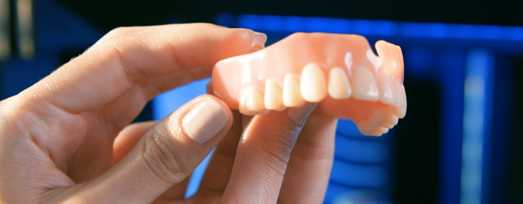 3D dentures 3D printed with TrueDent-D material