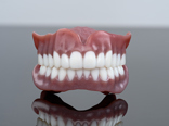 Truedent-D 3D printed purple denture set