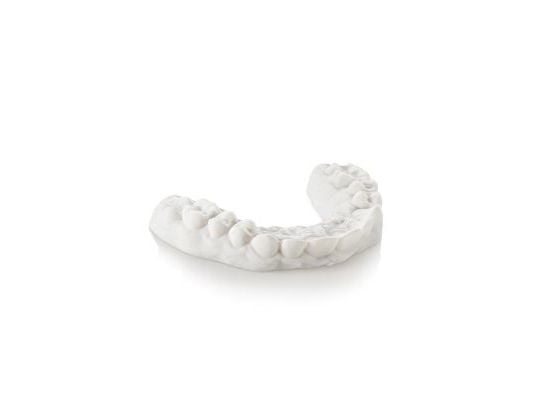 3D Printed Dentures using Statasys VeroDent DEN847 PureWhite